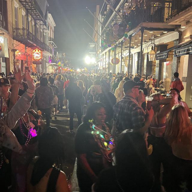 It gets busy in New Orleans!