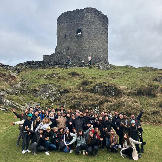 castle viewing trip in Wales