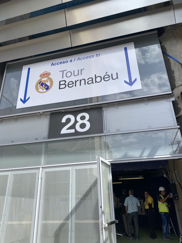 Tour of the Bernabeu Stadium Madrid