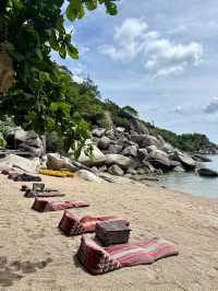 Peaceful beach in Koh Tao 🏝️