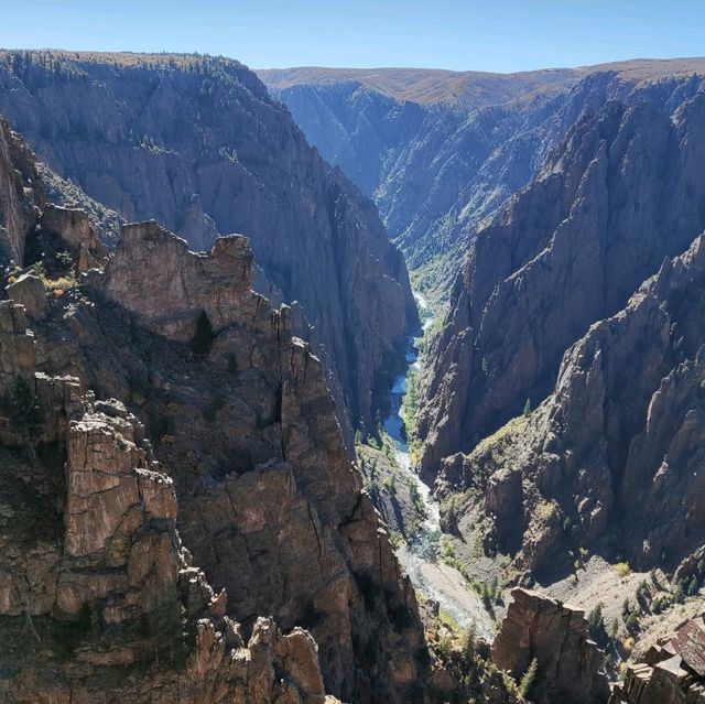 Great drive along the Gunnison Black canyon