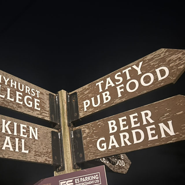 A pub at Christmas 
