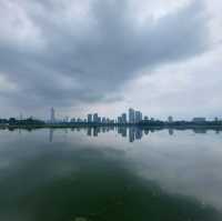 Nice parks with lakes