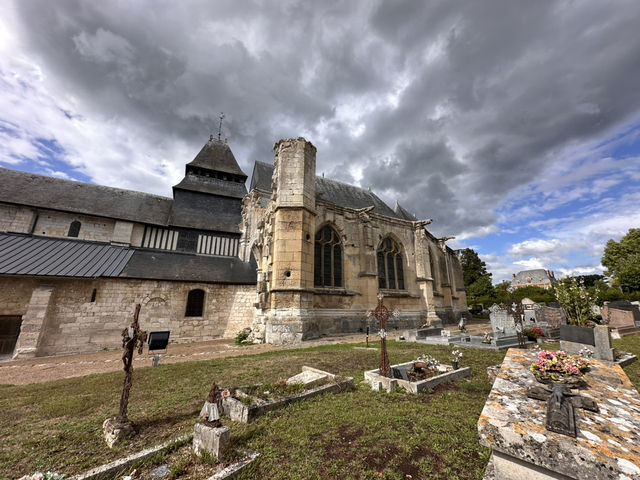 Charming church in Normandy 