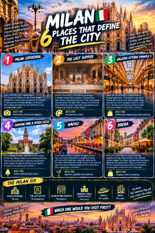 MILAN ⛪— 6 PLACES THAT DEFINE THE CITY