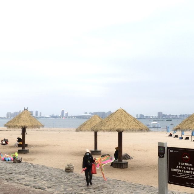 Beach and seafood in Zhanjiang 🌊🌴