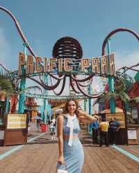 Solar-Powered Joy Ride: Santa Monica's Ferris Wheel