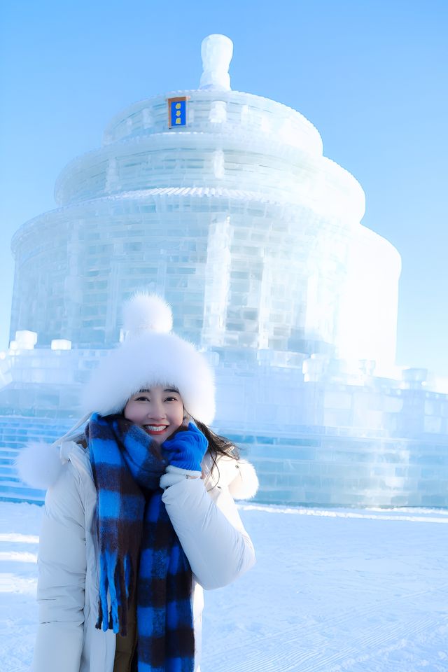 哈爾濱｜冰雪大世界真是又冷又好拍！（拍照機位分享）