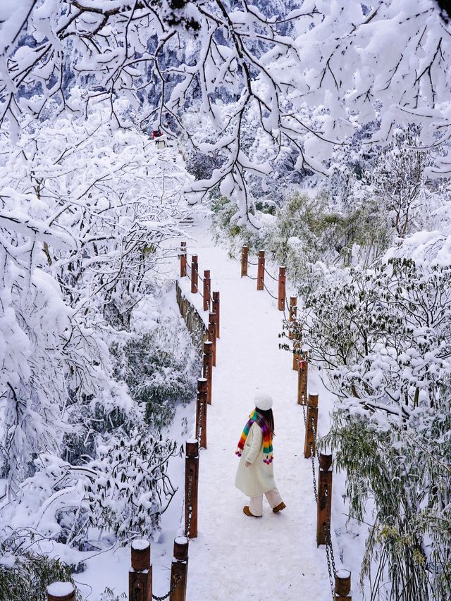 冬日必去瓦屋山現實版雪國童話世界