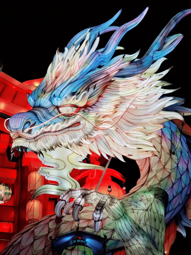 Brilliant lights, dragon dances in Jinling - the lantern festival adventure in Bailuzhou Park
