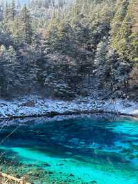 四川九寨溝｜誰懂？下雪的九寨溝是長成這樣的