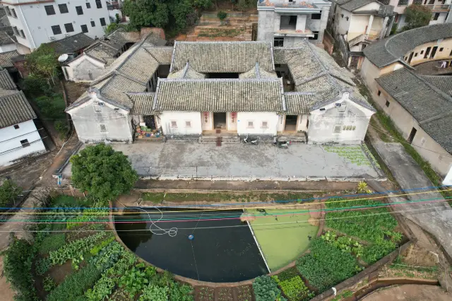 Fusheng Mansion in Nankou Overseas Chinese Village, Meizhou, Guangdong