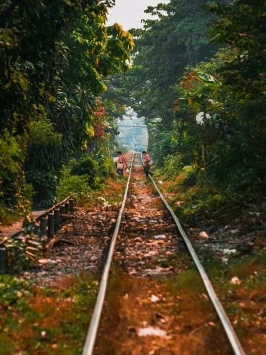 Chom Thong Train Station Thailand🇹🇭♥️