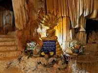 ว้ดถ้ำพุหว้า วัดสวยในถ้ำที่เมืองกาญ