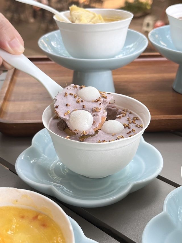 藏不住啦❗️挖到了中式國風提拉米蘇🍵