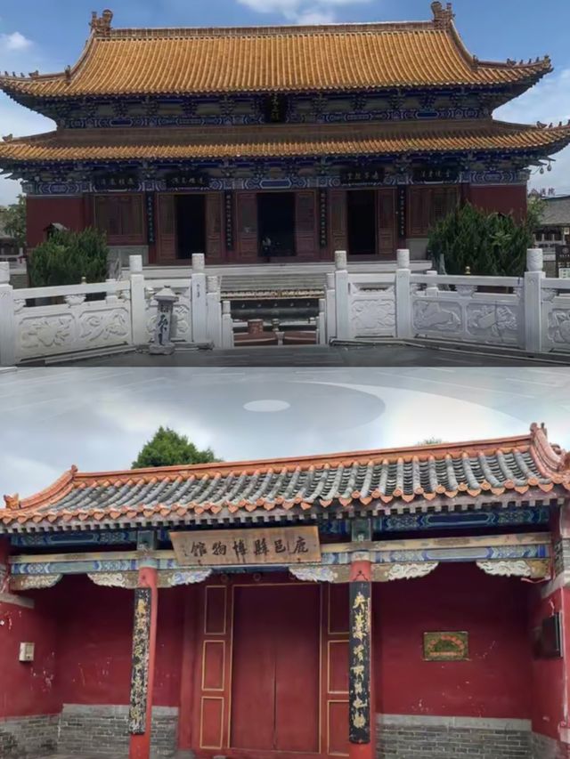 《老子故里明道宮，太極輝映感悟道家智慧之源》。