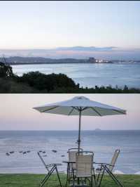 面向大海180°海景大窗民宿，太棒了。