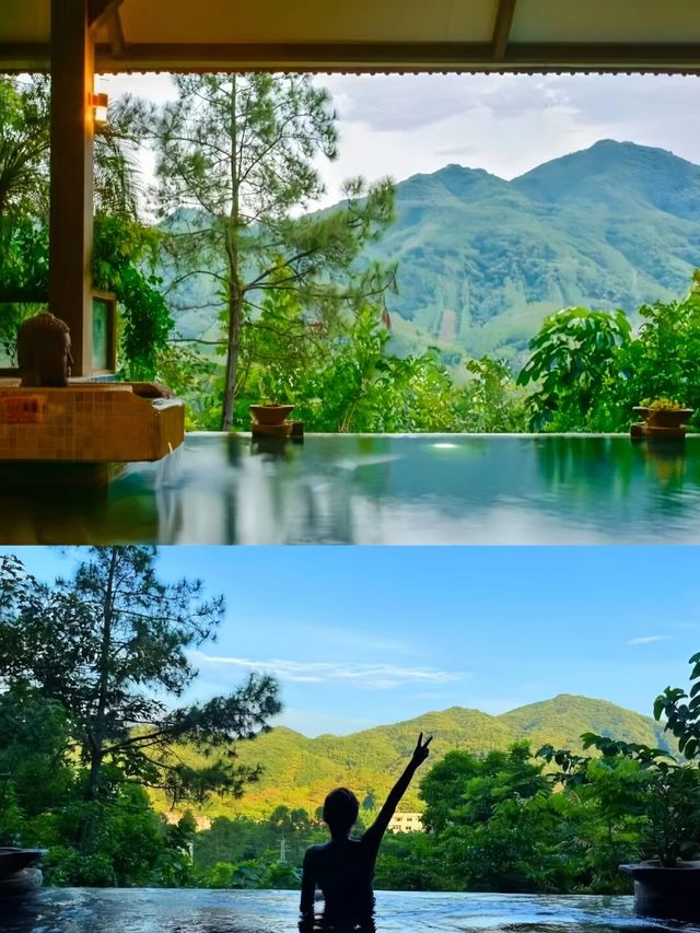 旅遊休閒度假勝地，白天白雲藍天，晚上觀星賞月。