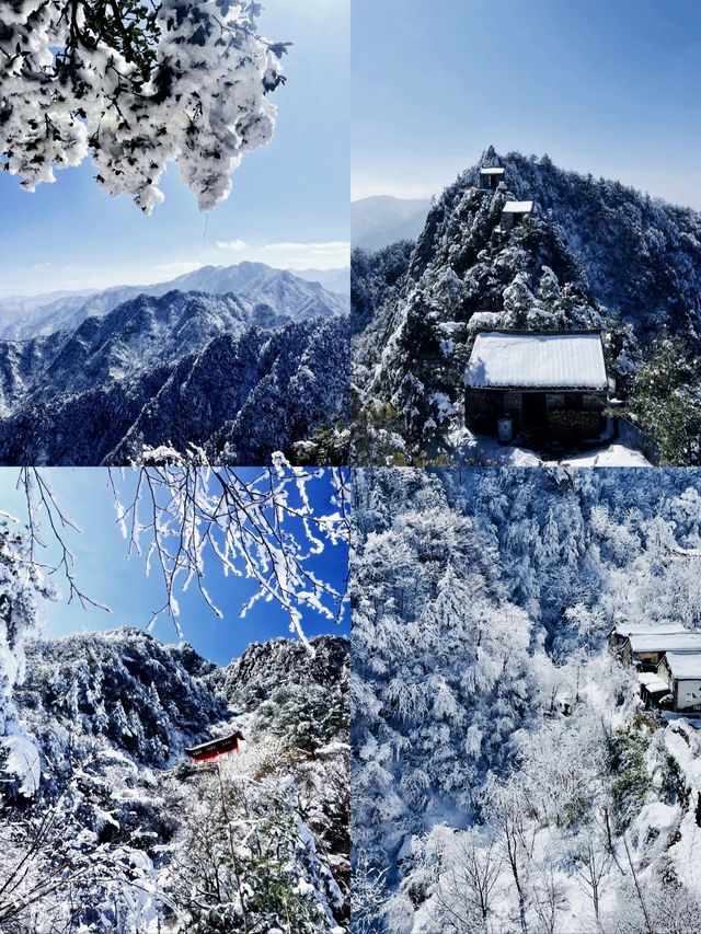 秦嶺超美雪季到了，你還不來