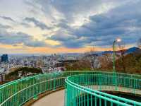 神戶 Venus Bridge|諏訪山公園日落