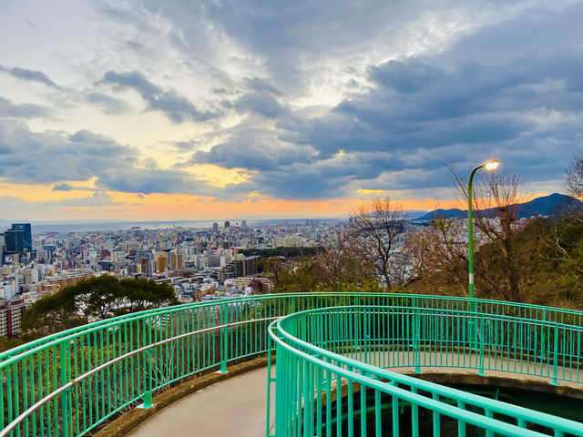 神戶 Venus Bridge|諏訪山公園日落