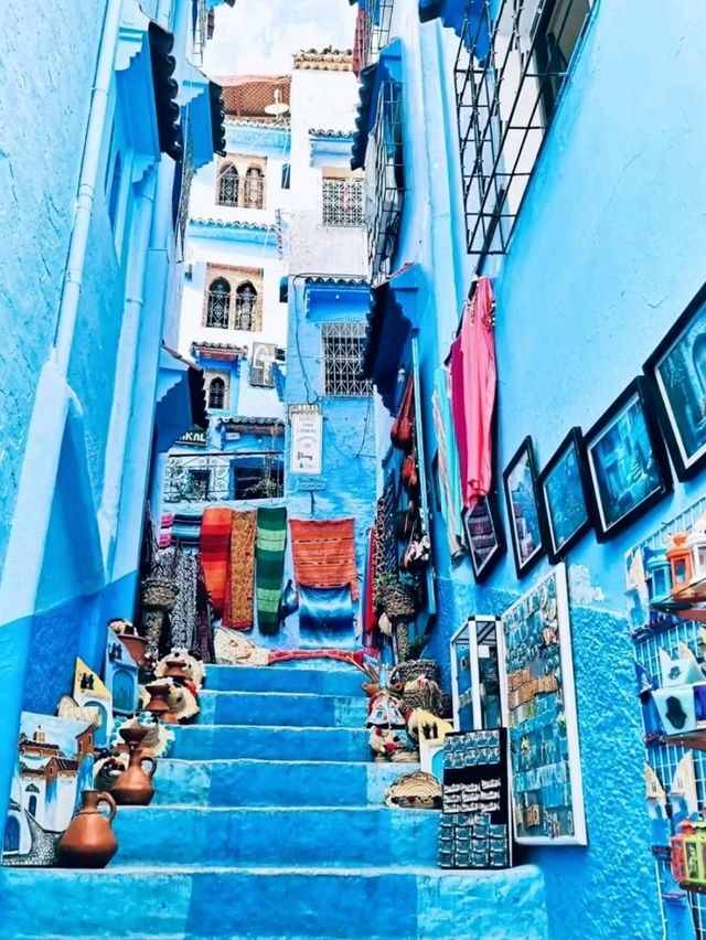 Chefchaouen in Morocco is mind blowing ❤️