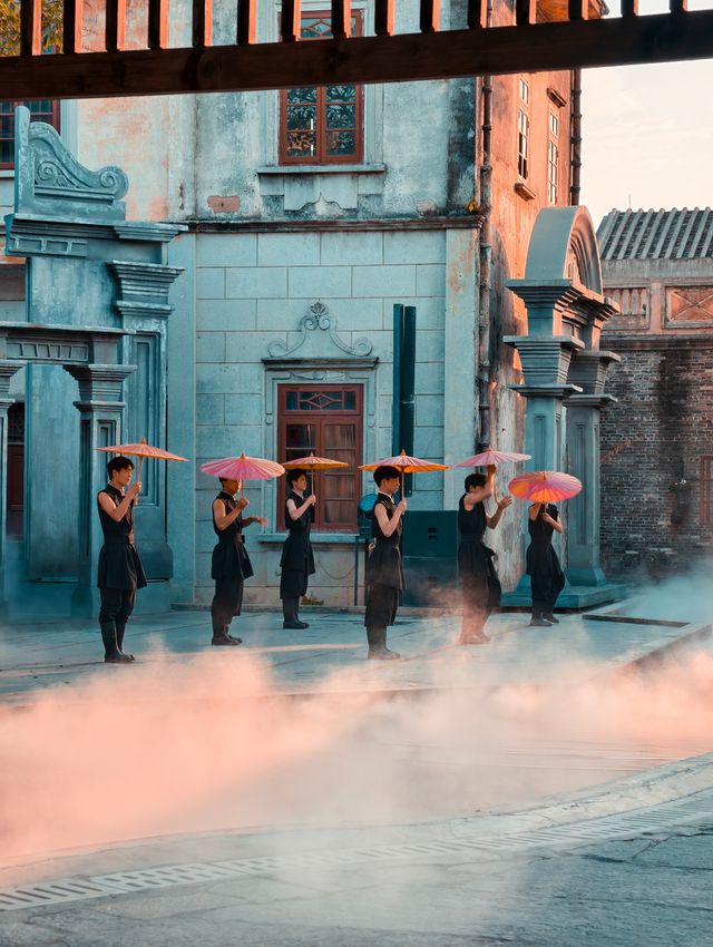 夜晚的赤坎古鎮依舊璀璨！江門夜上海美呆了