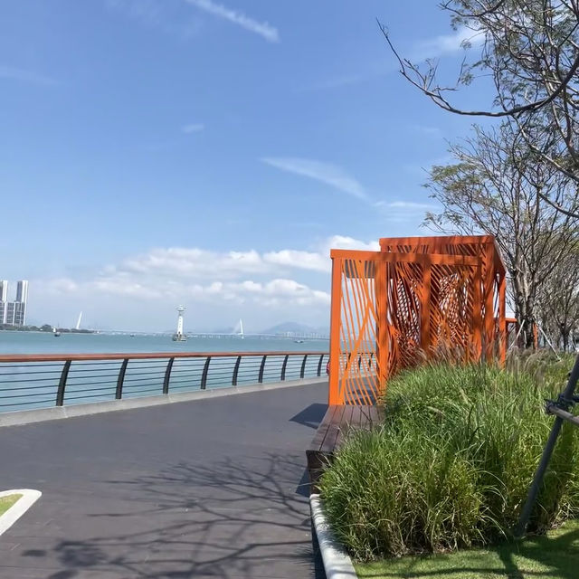 🌊深圳太子灣海岸線公園｜K11海邊棧道的愜意時光🏖️