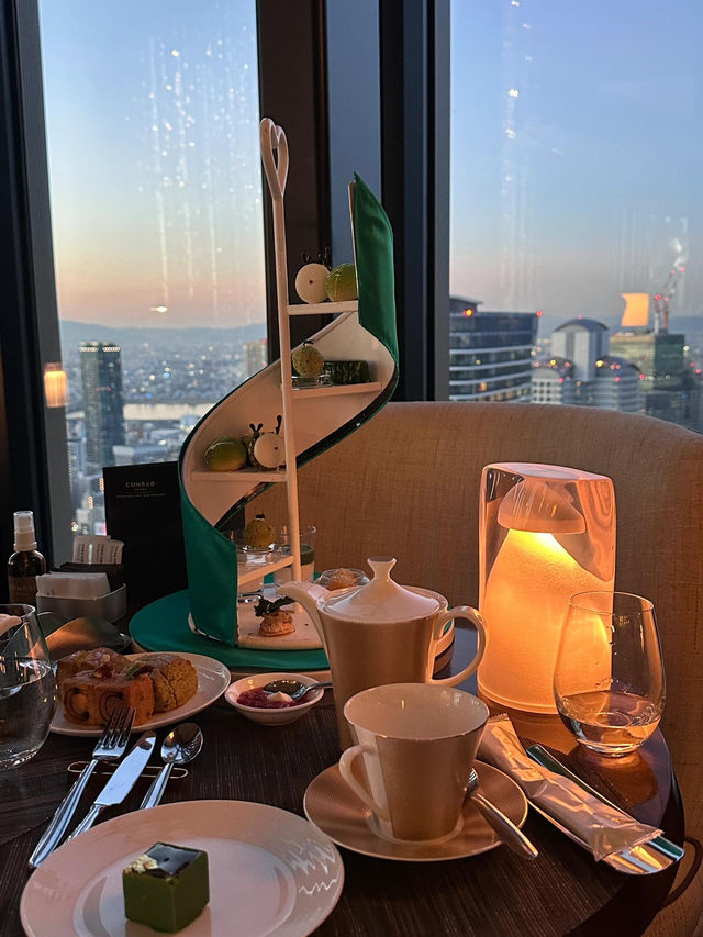 大阪必訪 | 康萊德酒店高層絕美下午茶