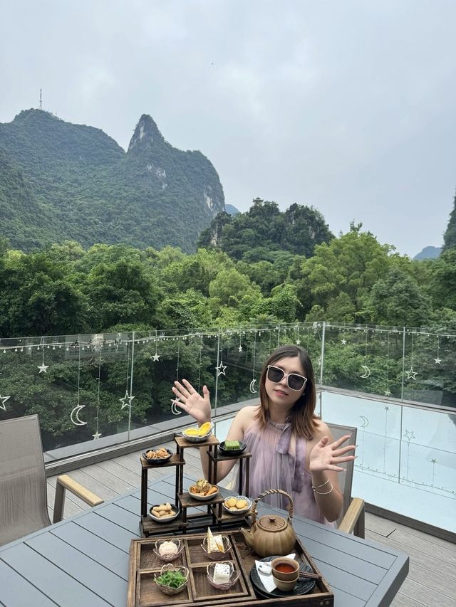 陽朔旅遊酒店入住五粒星——漓境度假酒店