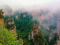 Mist-Kissed Mountains: Wulingyuan's Backpacker Hug