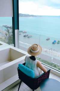 海邊海景泡池度假別墅｜將時間浪費喺睇薄荷海嘅房間