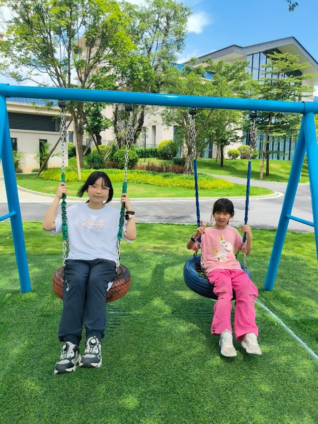 暑假親子遊，清遠森波拉一站式湊仔新玩法