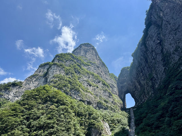 Tianmen mountain is simply breathtaking