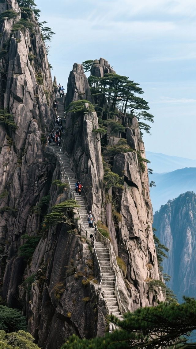 黃山觀日出 雲海 奇松 怪石 溫泉四絕