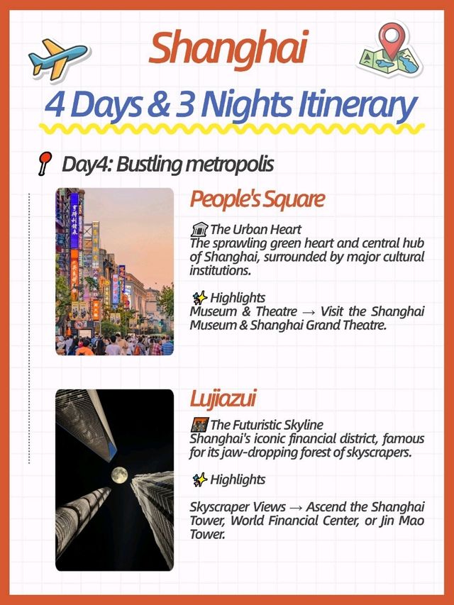 Shanghai in 4 Days: The Perfect Itinerary! 🌆✨