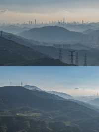 幾張圖告訴你深圳這個山頂的景色有多絕