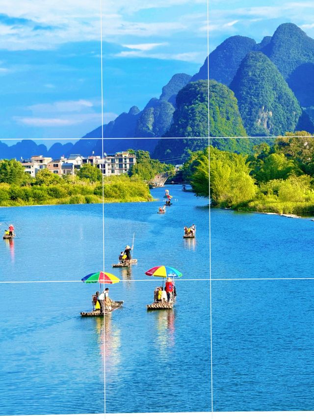 淡季去陽朔最美的一段騎行旅拍路線！