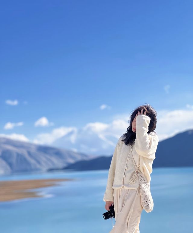 救命！白沙湖美到窒息新疆絕美沙湖與雪山的碰撞