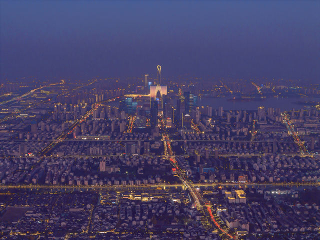 蘇州夜景拍照打卡機位,進城之路 蘇州夜景拍照打卡機位,進城之路