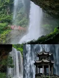 百丈漈的濕身快樂太上頭了