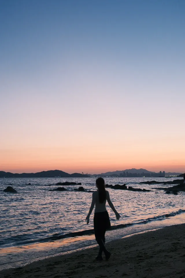 一定要來青島看一次日落!付位置 一定要來青島看一次日落!付位置