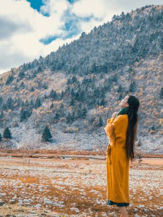 Self-driving in Western Sichuan｜A heavy snowfall brings a winter atmosphere to Western Sichuan