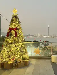 橫琴會發光的聖誕水晶小鎮很浪漫