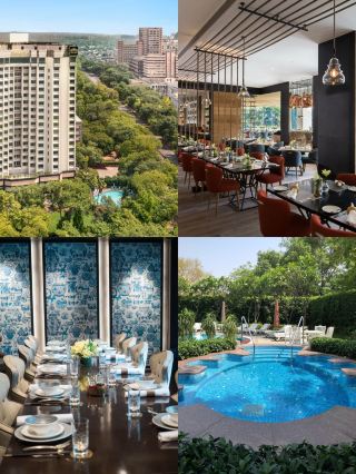 Stay in a Comfortable Palace in the Heart of New Delhi - Shangri-La Eros Hotel  
Address: 19 Ashoka Road