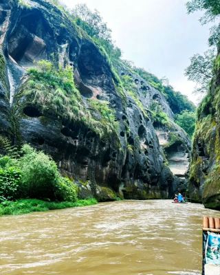 ✨ My Adventure at Shangqingxi — Taining’s Scenic Emerald Valley 🌊🌿