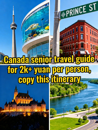 Canada tour for seniors from US$2,000+ per person