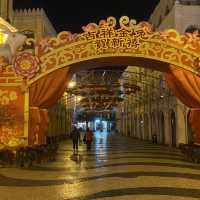 Chinese New Year Decoration At Senado Square