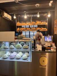 韓国/ソウル【狎鴎亭】竹の入口！？🌿狎鴎亭にあるベーグル屋さん🥯