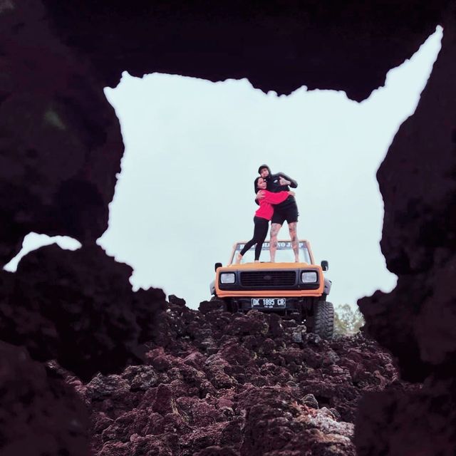Sunrise Black Lava Jeep Tour